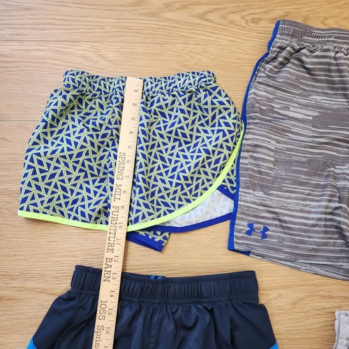 (4) Youth Medium Youth M Girls Boys Under Armour Nike Gym Shorts Shirts Lot If 4 - Picture 8 of 16