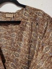 Dharma Import Brown Silk Robe Size Small/Medium — photo 8