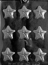 2 1//2/" Starfish Sucker Mold molds Chocolate Candy ocean theme beach beaches ck
