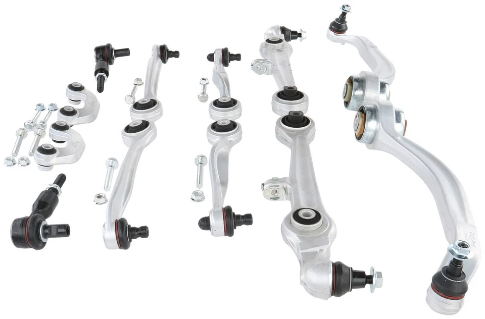 For 1998-2001 Audi A6 Quattro Suspension Control Arm Kit Front Delphi 1999 2000 - Image 4 of 4