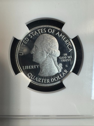 2010-S SILVER PROOF ATB NATIONAL PARK QUARTER 5-COIN SET, NGC PF69 ULTRA CAMEO - Picture 17 of 21