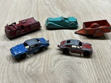 Mix Lot TootsieToy Midgetoy - "Trailer, Fire Truck, Cars