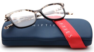 New NIFTIES NI9404 col 6542 Black Tortoise EYEGLASSES GLASSES 48-15-135mm B36mm