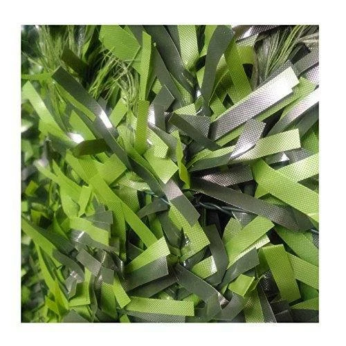 Siepe artificiale 1.5x3 finta ombreggiante sintetica Abete bicolore bordura - Immagine 3 di 4