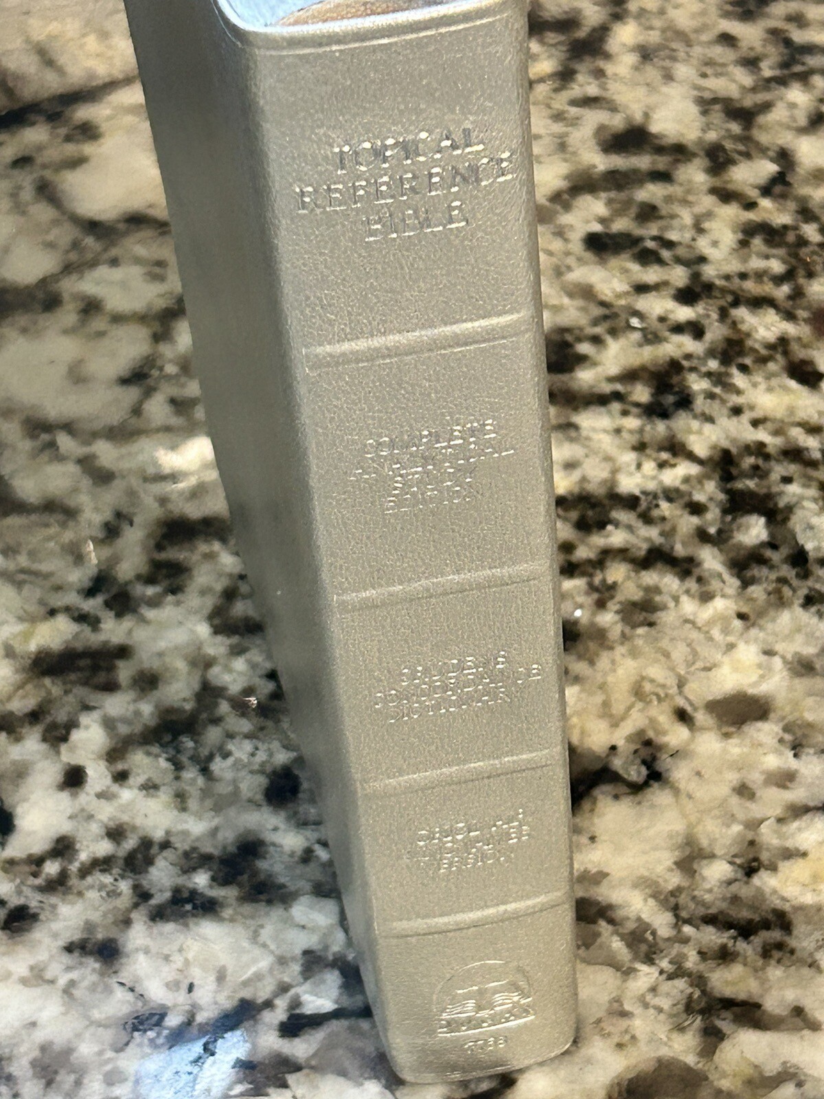 Dugan Topical Reference Bible Complete Analytical KJV Silver Top