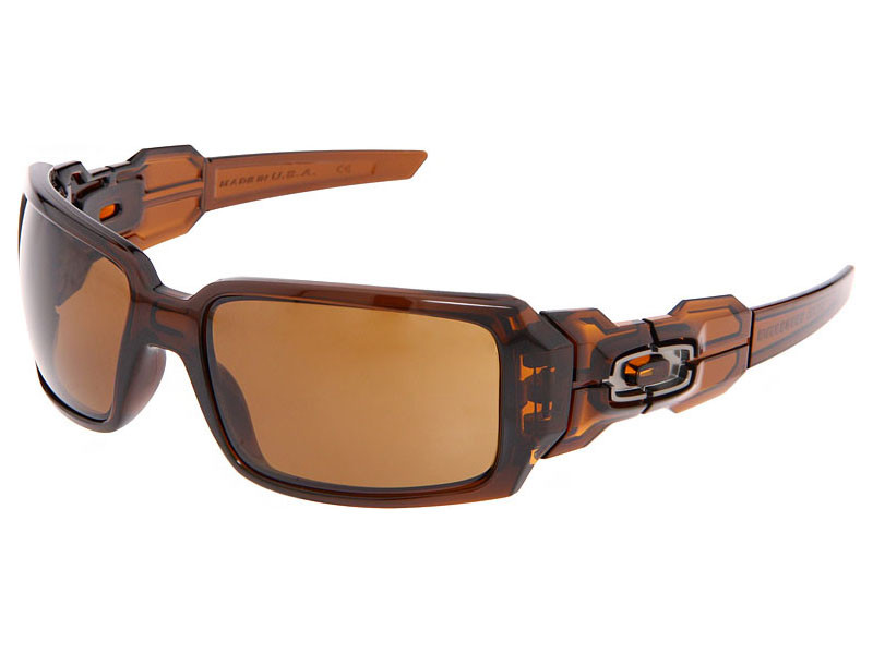 Oakley Oil Drum Sunglasses 30-717 Polished Rootbeer/Dark Oakley Oil Drum Sunglasses 30-717 Polished Rootbeer/Dark