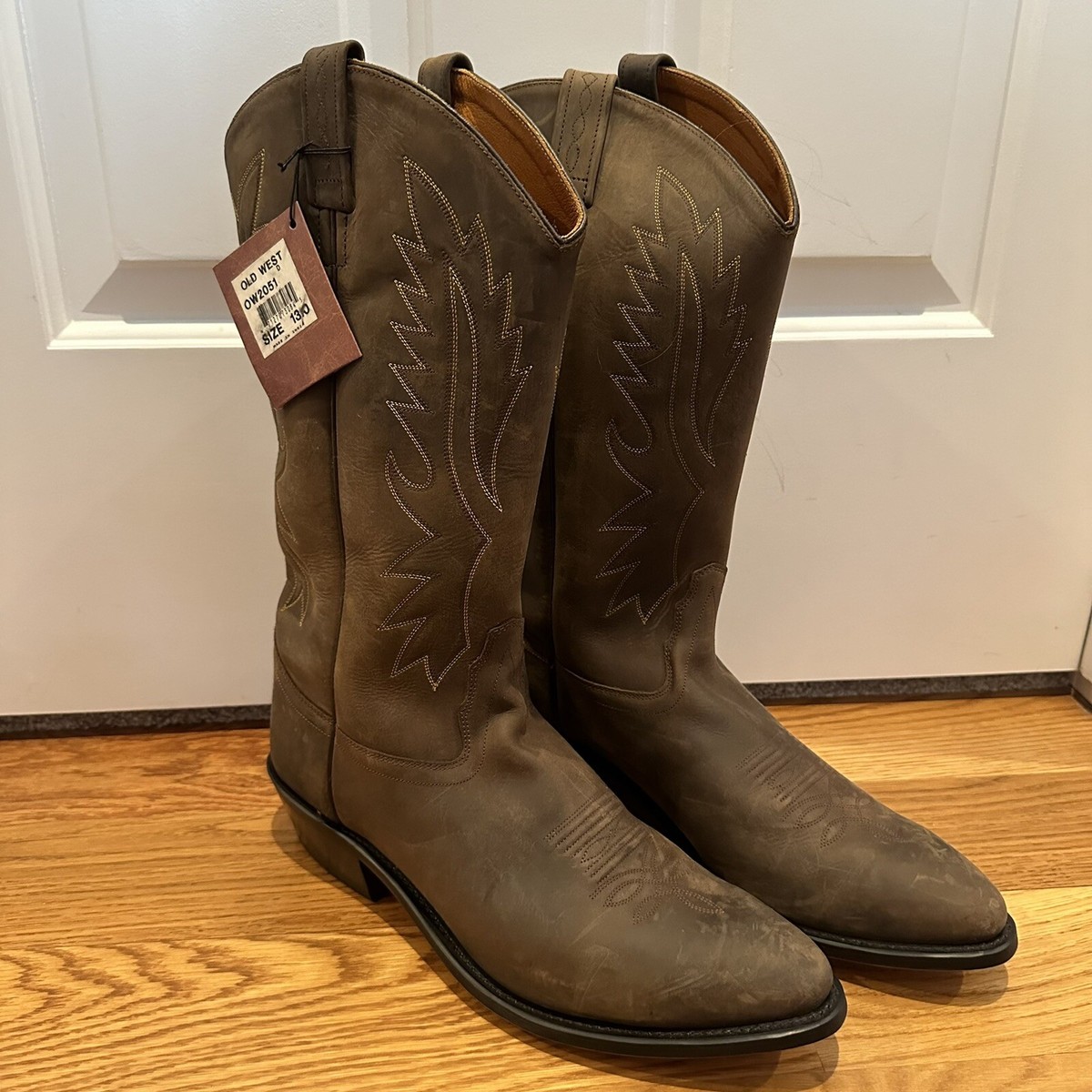 Ppsnabha Us Army Tanker Boots Old West Western Boots Size 13 Old