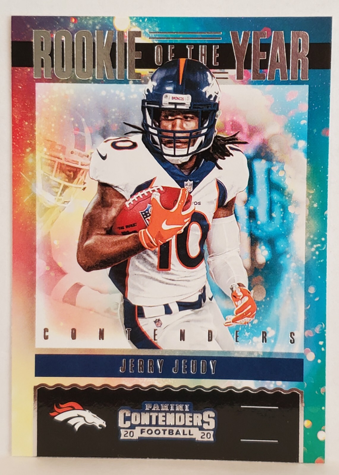2020 Panini Contenders Rookie of the Year Contenders #RY-JJE Jerry Jeudy RC