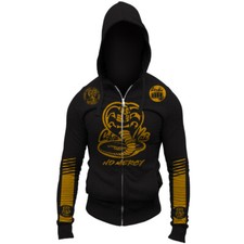 New Cool Cobra Kai No Mercy Karate kid mma Adult Full Zip Up Hoody Sweatshirt