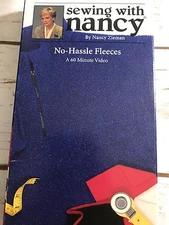 Sewing with Nancy Zieman (VHS) No Hassle Fleeces