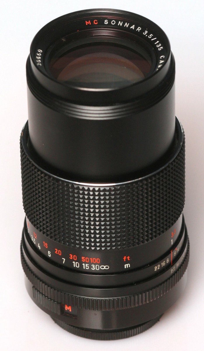 CARL ZEISS JENA SONNAR MC 135mm f/3.5 M42 EXCELLENT 0737 | eBay