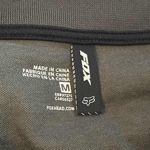 Fox Racing HERREN Reißverschluss schwarz grau Jacke Shacket Gr. M Medium - Bild 6 von 9