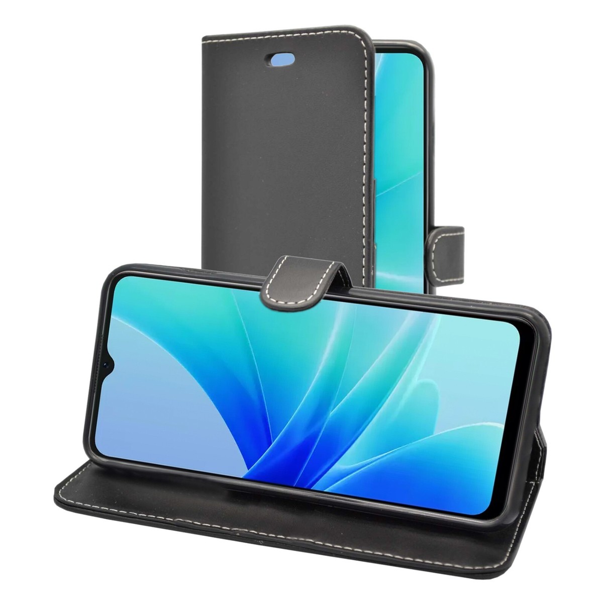 MOJIA Cover per Oppo A79 5G, PU Custodia Antiurto Resistente ai Graffi