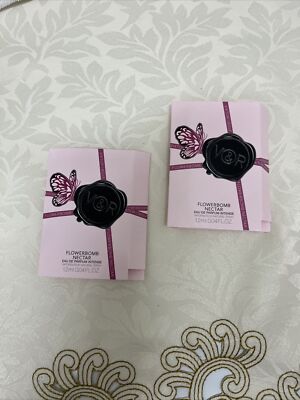 Flowerbomb Nectar By Viktor & Rolf Eau De Parfum Intense 1.2ml/0.04oz.x2= 2.4ml