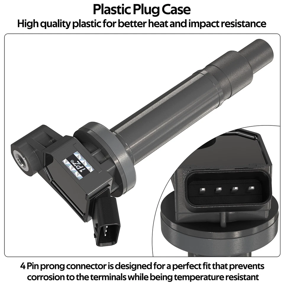 6 x Ignition Coils OEM 90919-02234 Toyota Camry Avalon Sienna Lexus ES300 RX300 - Image 3 of 4