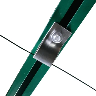 Greenhouse Aluminum Plant Support Fixings Pack of 10 with Cropped Head Bolts