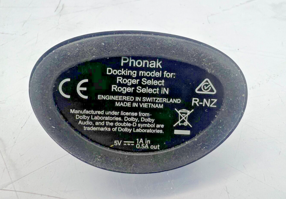 QTY 3 PHONAK ROGER SELECT W/ CHARGING BASE & AUDIO CABLE T5D5 eBay