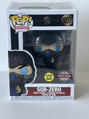 Funko Pop! Vinyl: Mortal Kombat - Sub-Zero (Glows in the Dark) -...