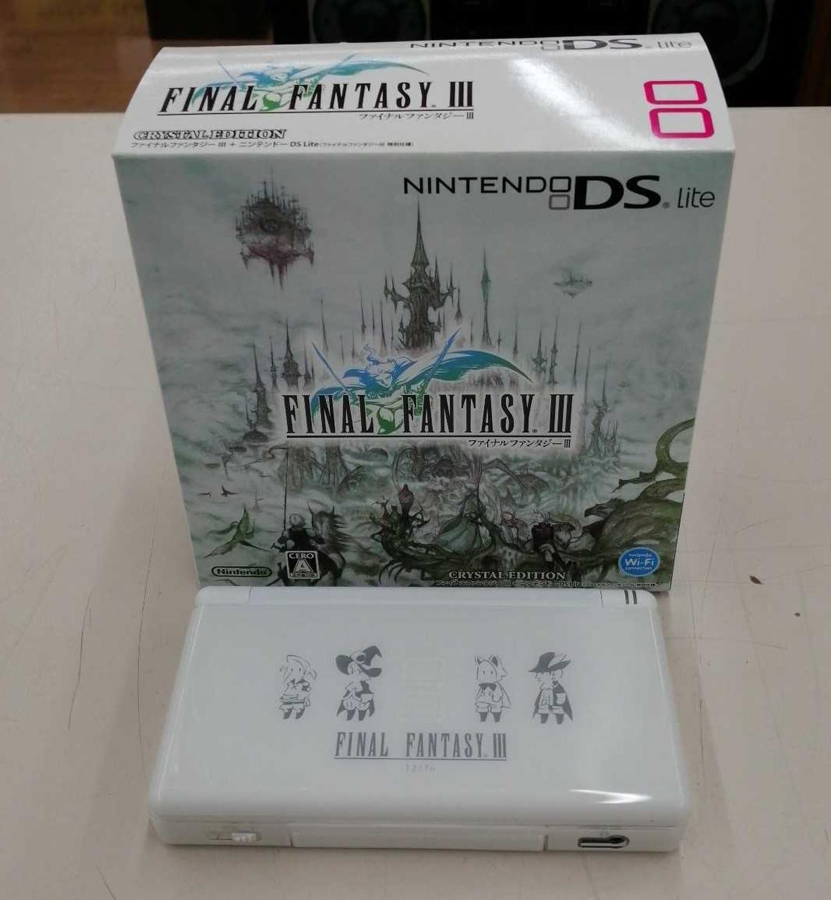 Nintendo Lite Final Fantasy III 3 Crystal limited FF3 Japanese | eBay