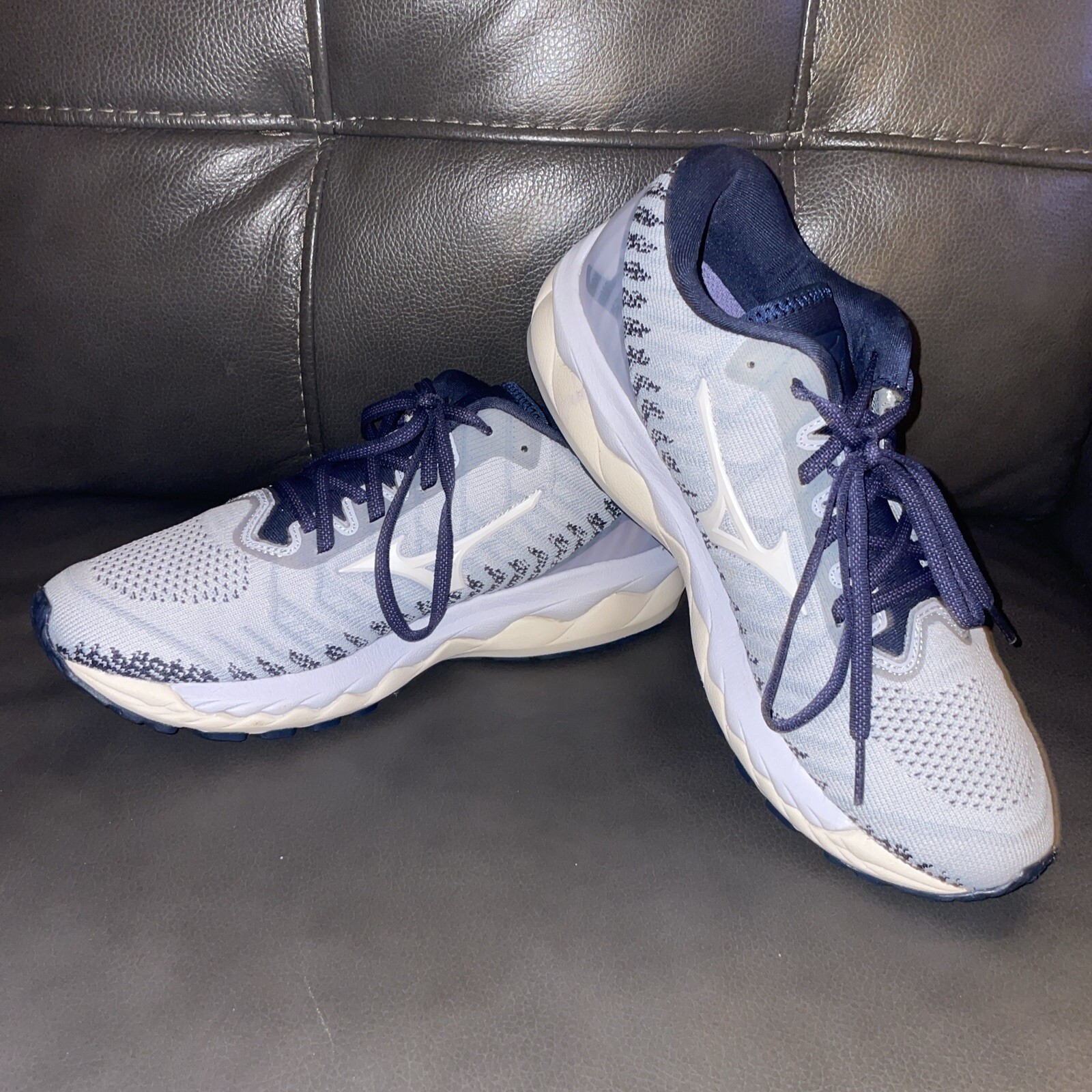 ALTRA Scarpe da corsa blu chiaro Mizuno Waveknit Wave Sky 4 da donna taglia 8 5 nuove (Altre)