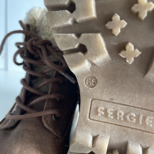GENESIS US Women’s 6.5 EU 36. Brown Fergie Lace Up Mid-Calf Boots Vegan NEW - Picture 7 of 9
