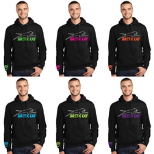 ARCTIC CAT HOODIE SWEATSHIRT HOODIE NEONS UTV ATV SLED SNOWMOBILE Polaris FXR