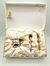 VTG Baby Cup Fork and Spoon Set - Original Box - Stainless Steel
