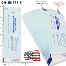 USA Self Seal Sterilization Pouches Dental Medical Autoclave Sterilizer Bags