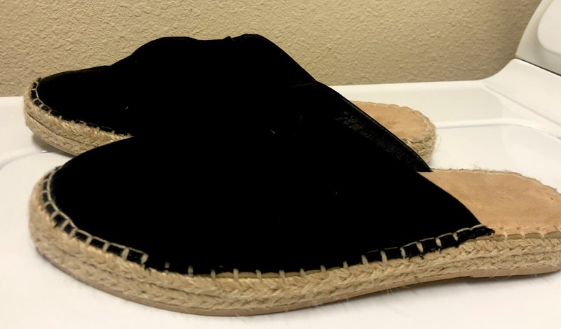 Old Navy Womens Shoes Black Slip On Flats Size 8.5