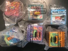 The Lion King   "Complete Finger Puppet Set"  NIP Burger King 1995
