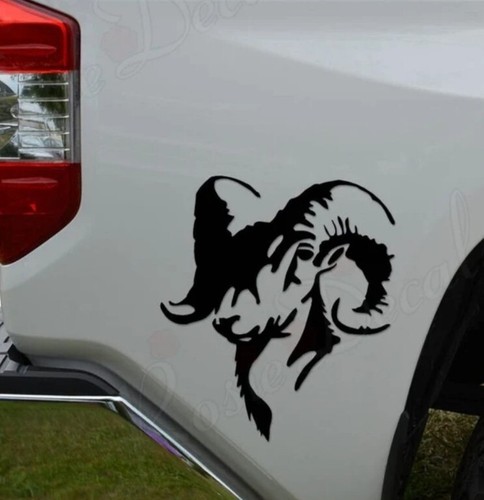 RAM decal sticker vinyl for Car Truck SUV Bumper Bronco Wall Laptop Home Decor L - Picture 2 of 3