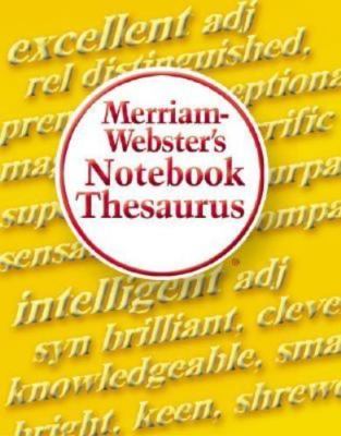 Merriam-Webster s Notebook Thesaurus - Designed for St- 9780877796718, paperback