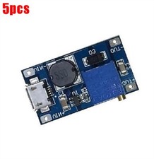 5Pcs 2A Booster Board Dc-Dc Step-Up Input 2/24V To 5/9/12/28V Replace XL6009 ck