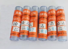 60pcs Micro HSS Straight Shank Twist Drill Bits Steel Tool Set 0.5mm-1.2mm