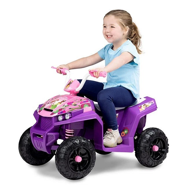 Disney princess sales quad power wheels