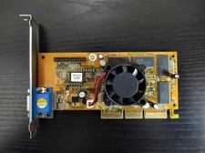 NVIDIA Riva TNT2 M64 AGP 32MB SDR VGA Vintage Graphics Card AS100V61D