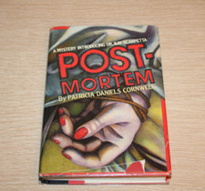 POST-MORTEM by Patricia Cornwell 1990 HC/DJ SCARPETTA NO BAR CODE FIRST EDITION