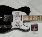 LIVING COLOUR SIGNED ELECTRIC GUITAR VERNON REID COREY GLOVER ALL 4 JSA COA — photo 2