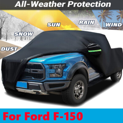 For Ford F150 250 350 Car Pickup Truck Cover Waterproof Sun Rain Dust ...