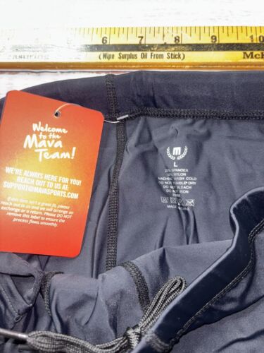 Mava Mens Compression Pants - Warm and Comfortable Base Layer Tights Large - Picture 4 of 7