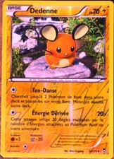carte Pokémon 34/111 Dedenne 70 PV - REVERSE XY03 Poings Furieux NEUF FR