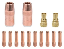 Mig Gun Parts For Bernard Small Centerfire NS-5818C Nozzle, DS-1 Diffuser & Tips