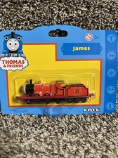 VINTAGE 2001 ERTL THOMAS & FRIENDS JAMES DIECAST TRAIN 1192 NEW