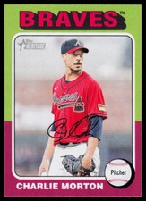 2024 Topps Heritage Charlie Morton #244 BASEBALL Atlanta Braves