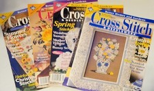 Cross Stitch  Needlework Magazine 1996, 1997, 1998 2000 Better Homes  Gardens