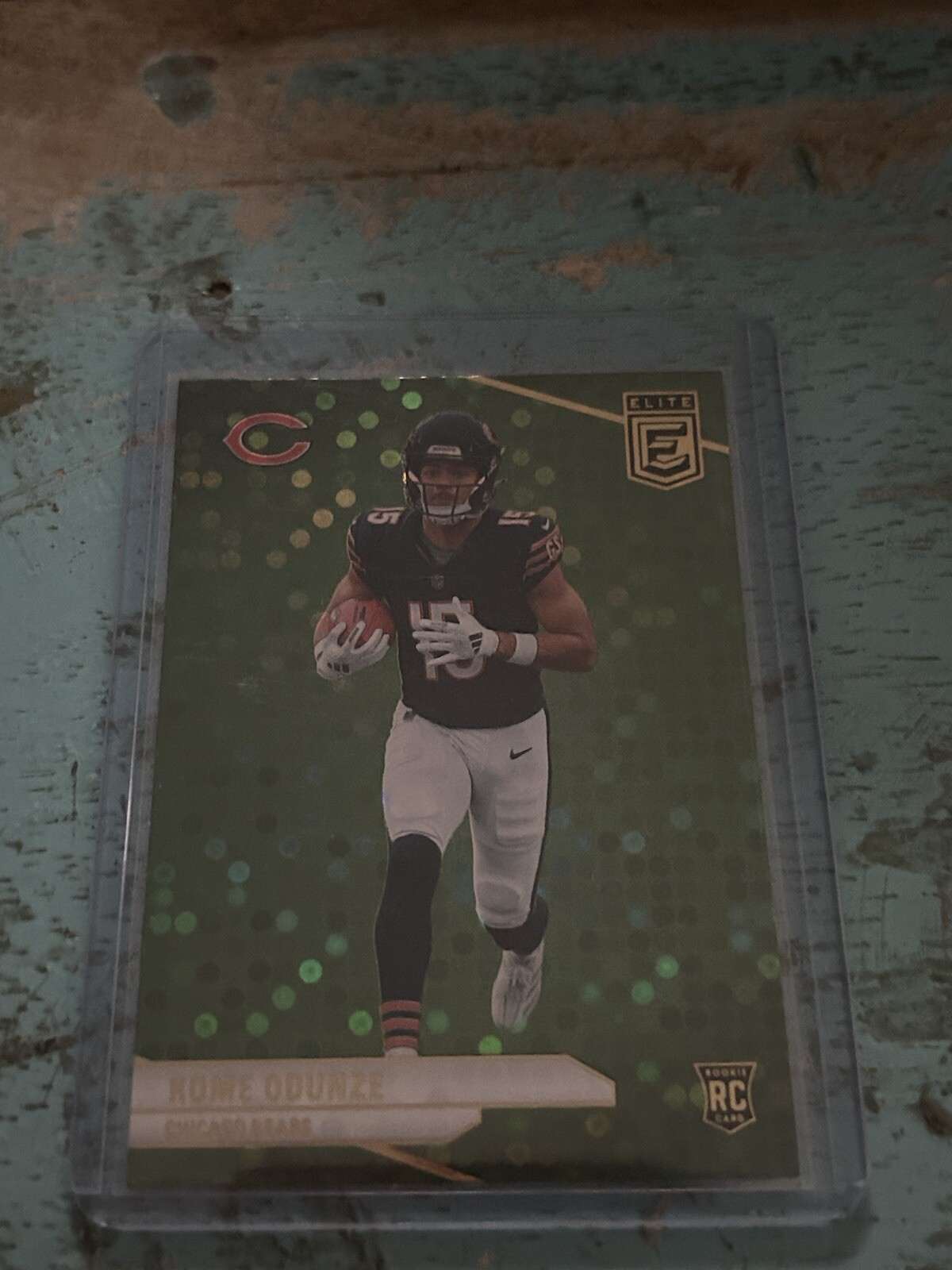 2024 Panini Donruss Elite - Rookies Rome Odunze #103 Green Disco (RC)