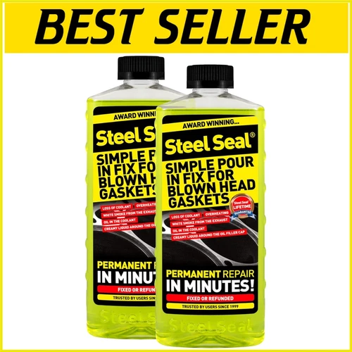 Permanent Blown Head Gasket Fix Sealer for 8 Cylinder Engines - Easy DIY Repair