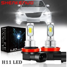 For Infiniti G37 2011 2012 2013 6000K Bright White H8 H9 H11 LED Fog Light Bulbs