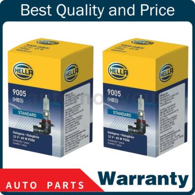 High Beam Headlight Bulb 2X Hella For Avalanche 2007-2013