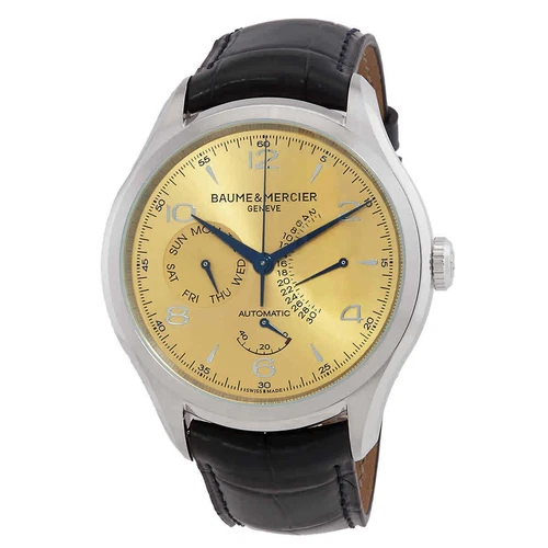 Baume et Mercier Clifton Champagne Dial Men's Watch M0A10189
